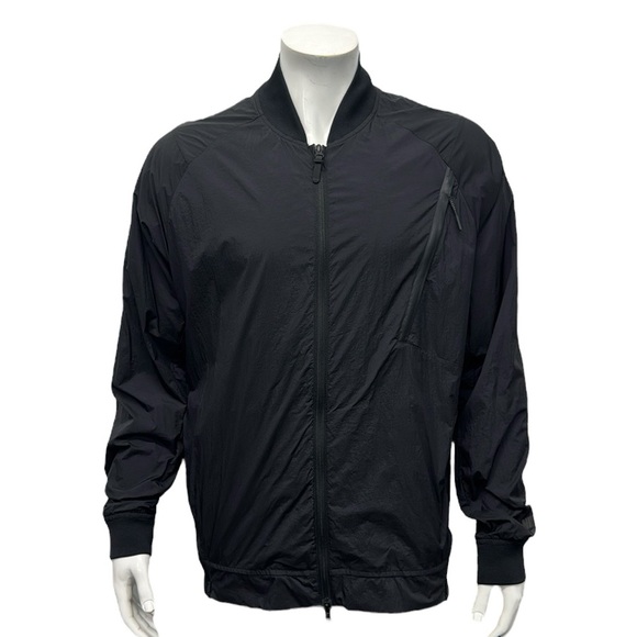 Nike Tech Hypermesh Varsity Athletic Performance Black Vented Track Jacket XL - Picture 4 of 14